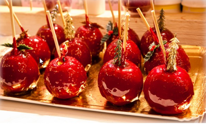 POMMES D’AMOUR AU FOUR AU MIEL D’ACACIA LUNE DE MIEL®