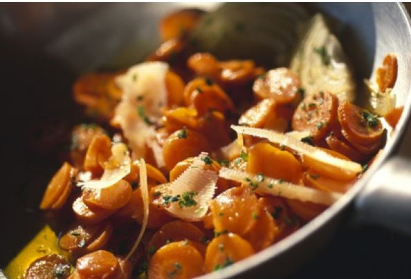Carottes caramélisées au Sirop d’Agave Sunny Via® 